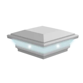 Contemporary Post Cap (Solar or LED)