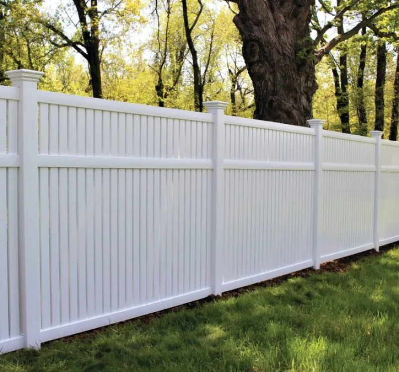 Vinyl Semi-Privacy Fences