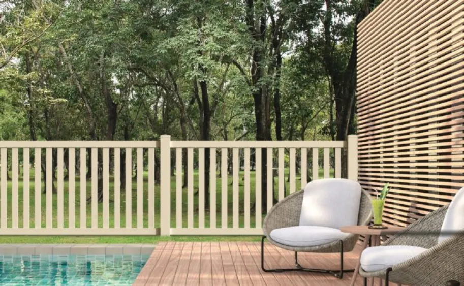 Closed Picket Vinyl Fencing