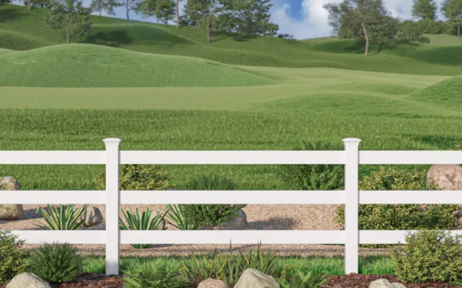 Ranch Rail Vinyl Fencing