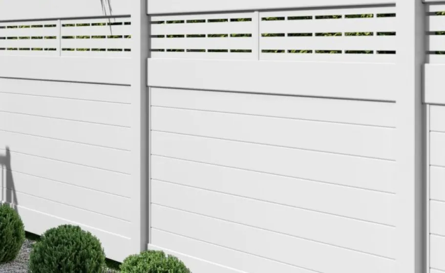 Decorative Screen Panel Vinyl Privacy Fence