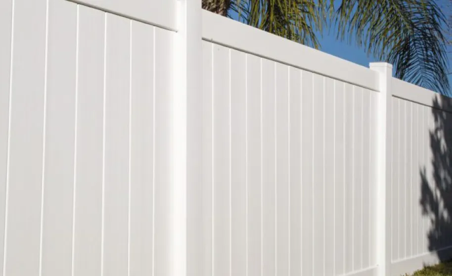 Solid Privacy Vinyl Fencing